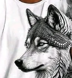 Pack Of 2 White & Black Printed Cotton Casual T-Shirt For Men