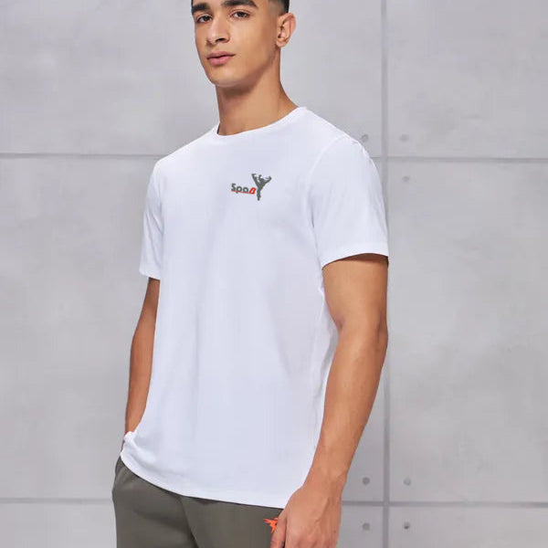 PACK OF 2PCS  SpaB T Shirt  Polyester Stretchable Fabric Easy to Wear.