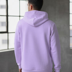 SPAB MENS ALL OVER PRINTED HOODED NECK FULL SLEEVE PURPLE SWEATSHIRT