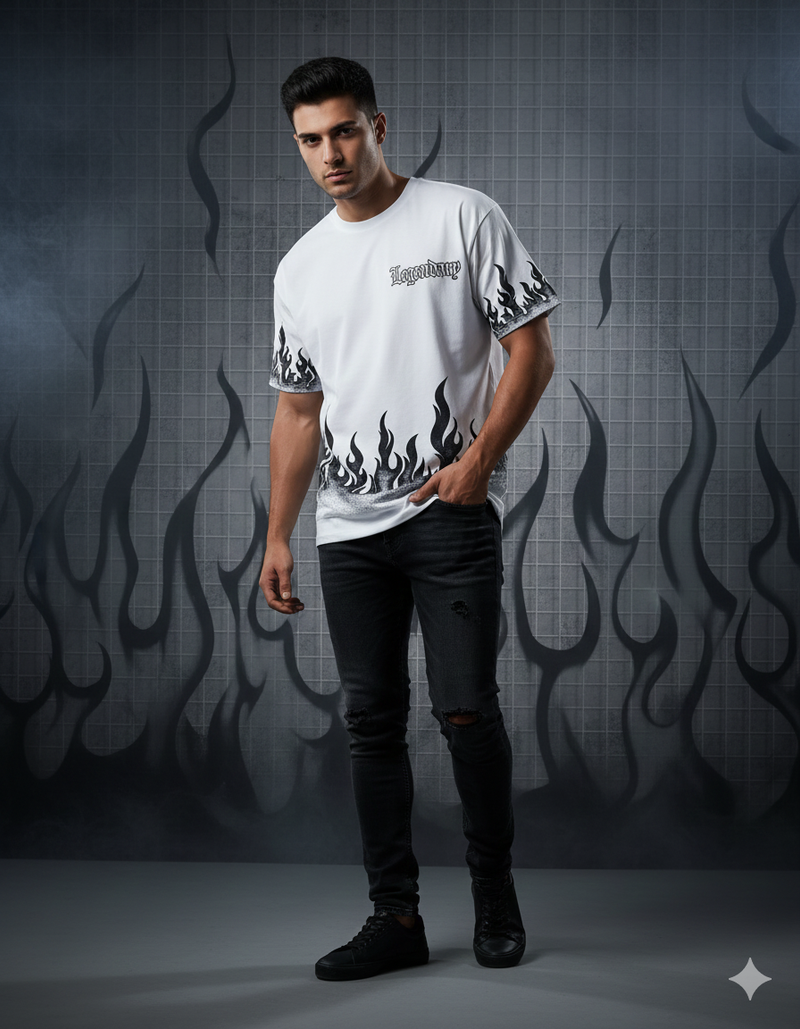 FRIE PRINTING, COTTON T SHIRT HALF SLEEVE DOWN SHOULDER regular tshirt , stylish tshirt ,round neck tshirt