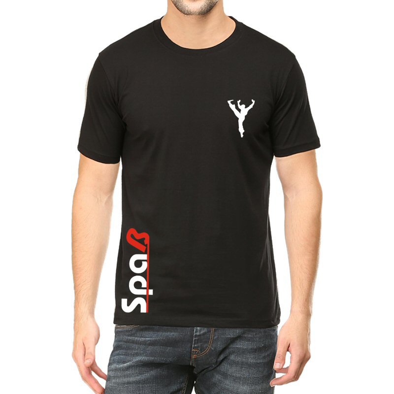 Stretchable T-Shirt Polyester Fabric And Half Sleeve
