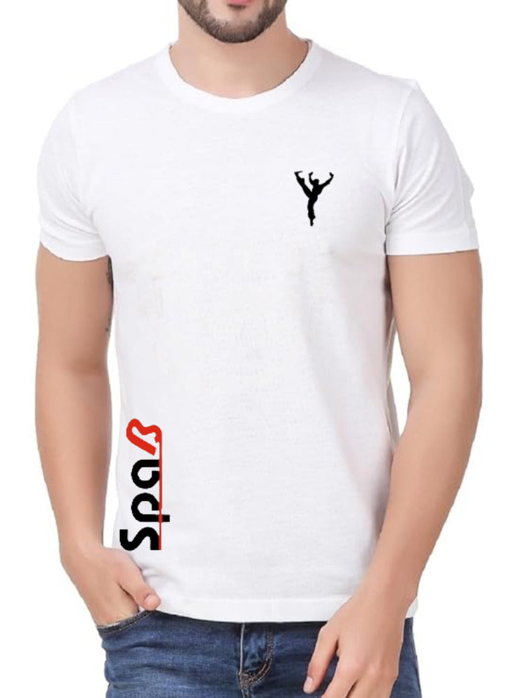 Stretchable T-Shirt Polyester Fabric And Half Sleeve