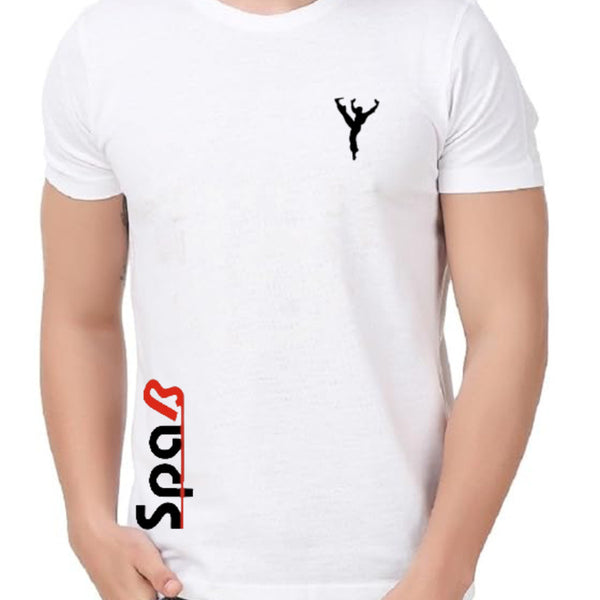 Stretchable T-Shirt Polyester Fabric And Half Sleeve