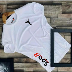Stretchable T-Shirt Polyester Fabric And Half Sleeve