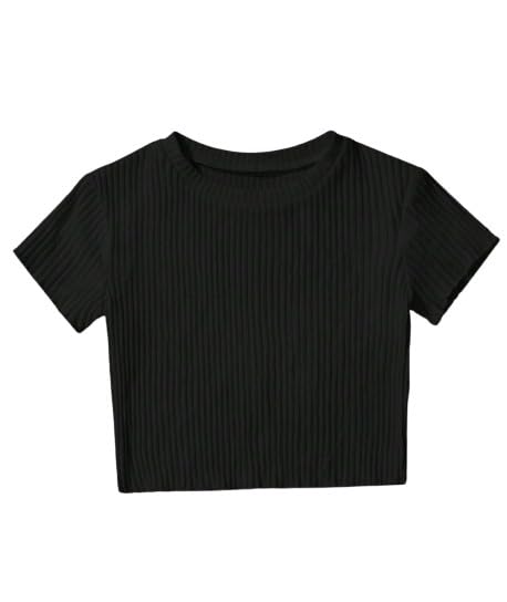 Black Lycra Stylish & Comfortable Top For Women