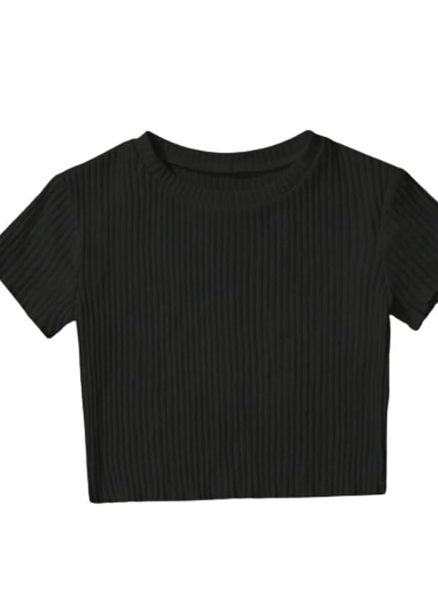 Black Lycra Stylish & Comfortable Top For Women