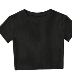 Black Lycra Stylish & Comfortable Top For Women