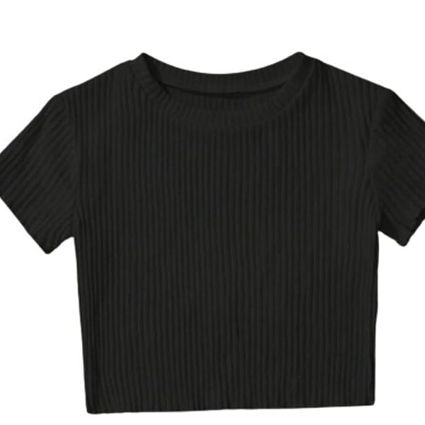 Black Lycra Stylish & Comfortable Top For Women