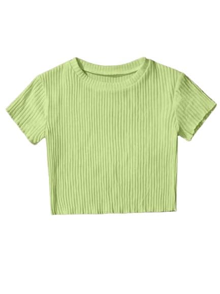 Sea Green Lycra Stylish & Comfortable Top For Women