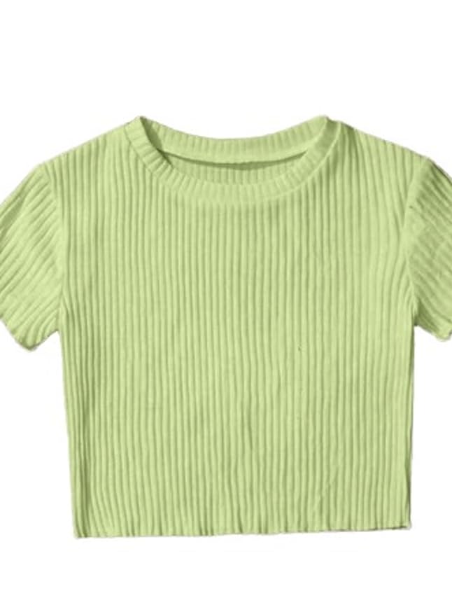 Sea Green Lycra Stylish & Comfortable Top For Women