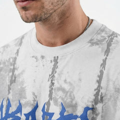 Hearts Acid Wash Oversized T-Shirt